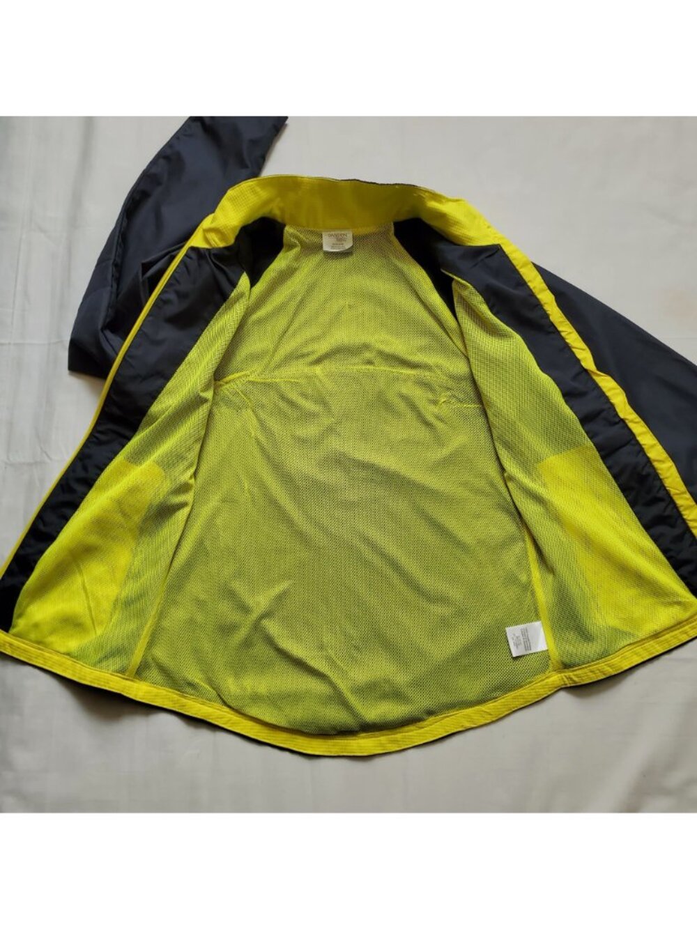 Danskin Now Women's Full Zip Vented Windbreaker Track Jacket Greystone S/CH(4-6) - Picture 10 of 16